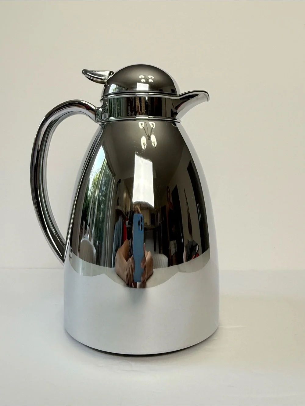 Alfi Albergo 1L Top Vacuum Thermal Carafe Hot Cold Stainless Steel Germany NEW